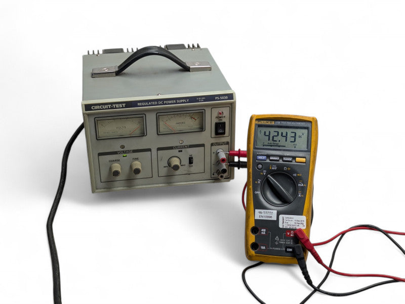 Circuit-Test Regulate DC power Supply 0-30 V 0-5 A PS-5030 Please READ  -