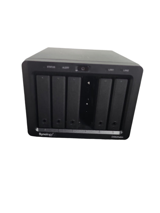 Synology 6 Bay Desktop NAS DiskStation DS620slim 5x 500GB SSD !