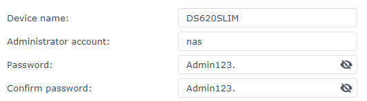 Synology 6 Bay Desktop NAS DiskStation DS620slim 5x 500GB SSD !