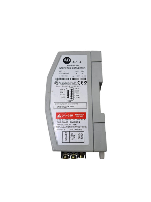 Allen Bradley 1761-NET-AIC SLC Comm Adapter *READ*
