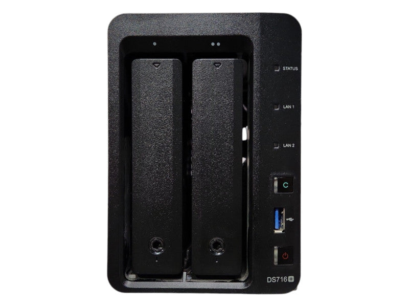 Synology 2 Bay NAS DS716+ w/ 3TB x 2 HDDs