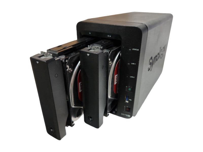 Synology 2 Bay NAS DS716+ w/ 3TB x 2 HDDs