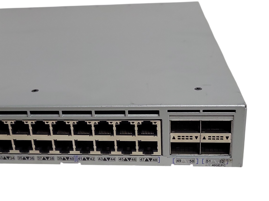 Brocade BR-VDX6740T-56-1G-R RJ45 & 2x 40G QSFP+ Ports switch, 2x AC PSU _