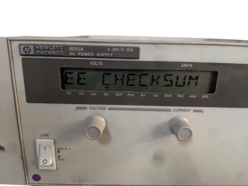 Hewlett Packard HP 6552A 500W DC Power Supply | *READ*
