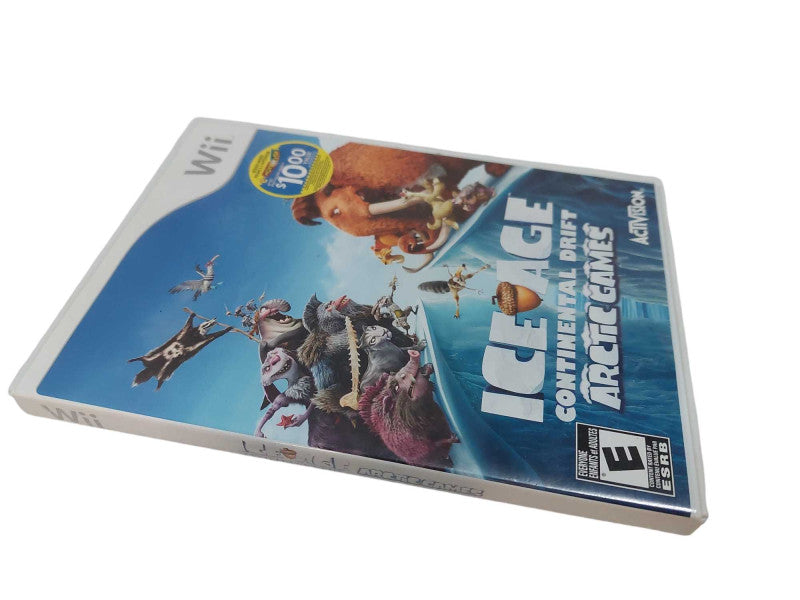 Black Nintendo Wii Model: RVL-101 with Ice Age Game  =