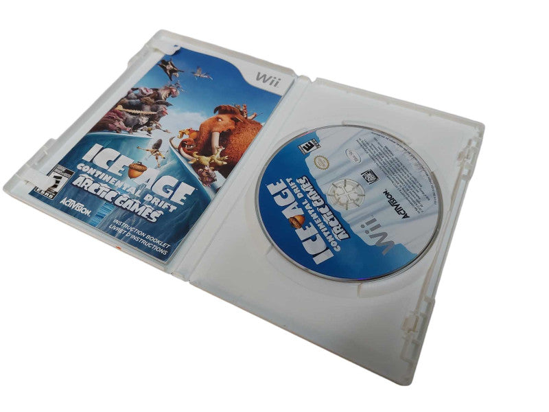 Black Nintendo Wii Model: RVL-101 with Ice Age Game  =