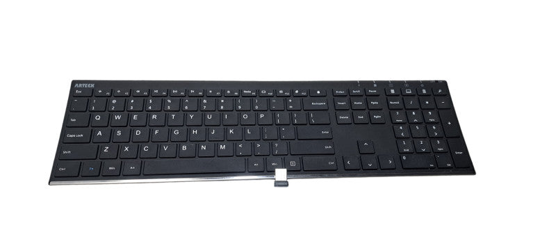 Wireless Full Size KEYBOARD ARTECH  HW192 Stainless Steel Keyboard