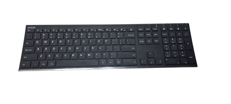 Wireless Full Size KEYBOARD ARTECH  HW192 Stainless Steel Keyboard