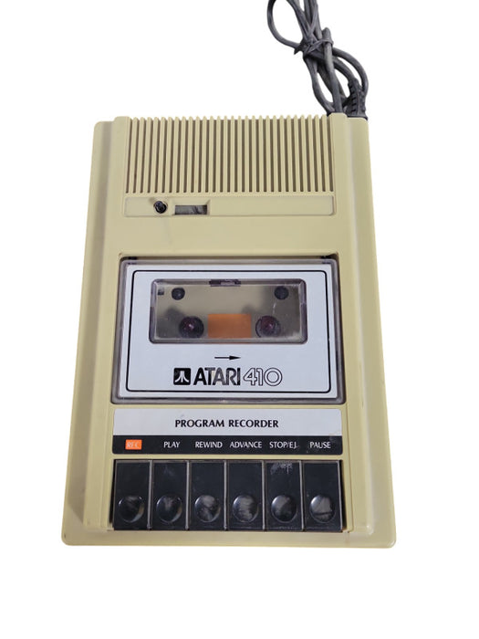 Atari 410 Cassette Program Recorder For Parts Or Repair !