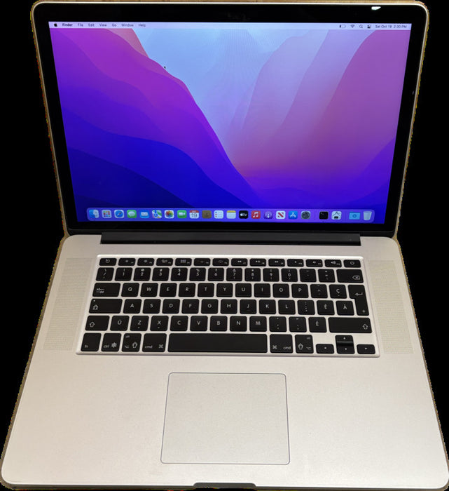 Apple MacBook Pro 15" Mid 2015 i7-4980HK Radeon R9M370X 16GB RAM 256SSD READ!