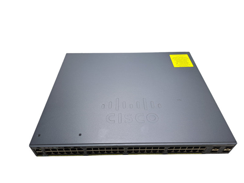 Cisco WS-C2960X-48FPS-L V07 | 48 Port Gigabit PoE+ 740W Switch | 4x SFP