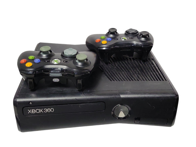 Microsoft XBOX 360 with 2x Controllers, READ _