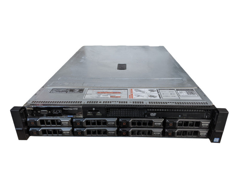 DELL PowerEdge R730 | 2x Xeon E5-2640 v3 | 64GB DDR4 | No HDD | H730 Mini