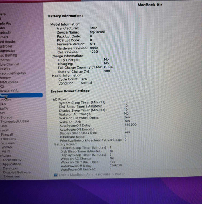 Apple MacBook Air 13" 2017 i5-5350U@1.8GHz 8GB RAM 256GB SSD READ