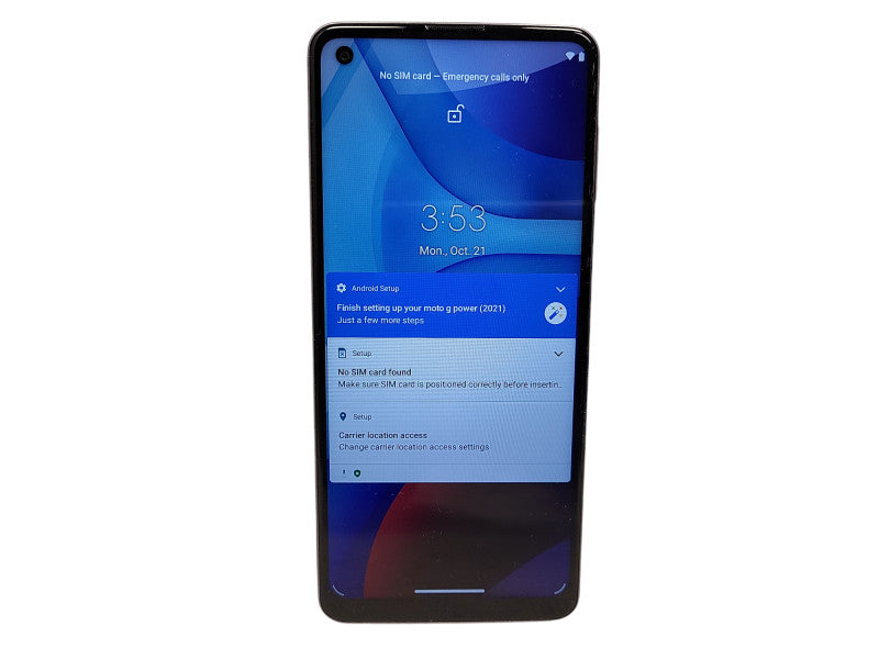 Motorola moto g power (2021) MC36F 64GB UNLOCKED Q$