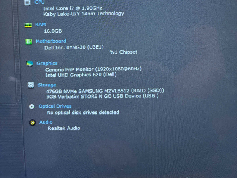 Dell Latitude 7390 2-in-1 TOUCH i7-8650U@1.9GHz 16GB RAM 512GB SSD  Lap200