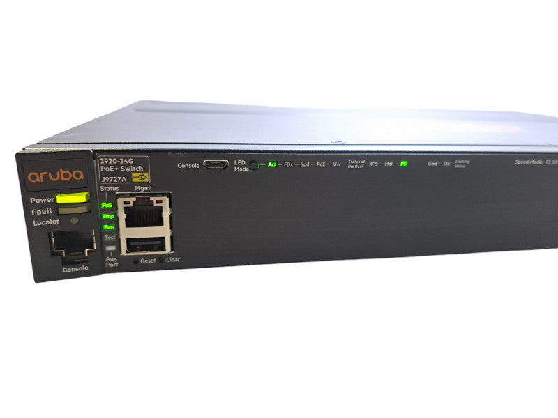 Aruba 2920 24G PoE+ J9727A | 24-Port Gigabit PoE+ Network Switch