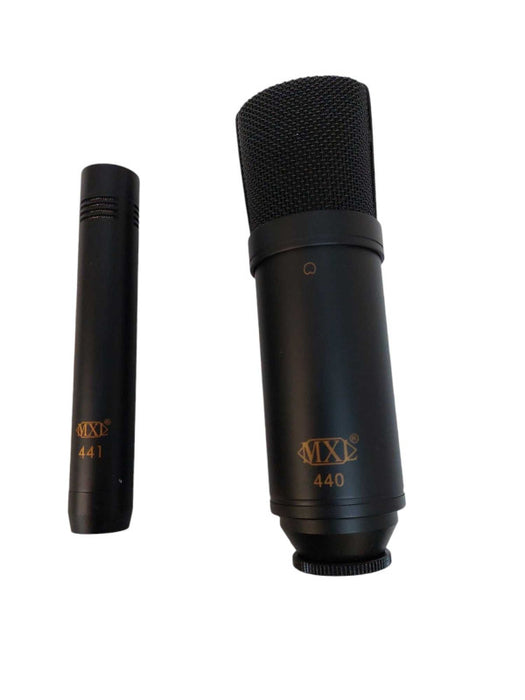 MXL Mic Set 440 & 441 with Mounts in a Case   =