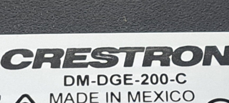 Crestron DM-DGE-200 C Digital Graphics Engine With Power Adapter