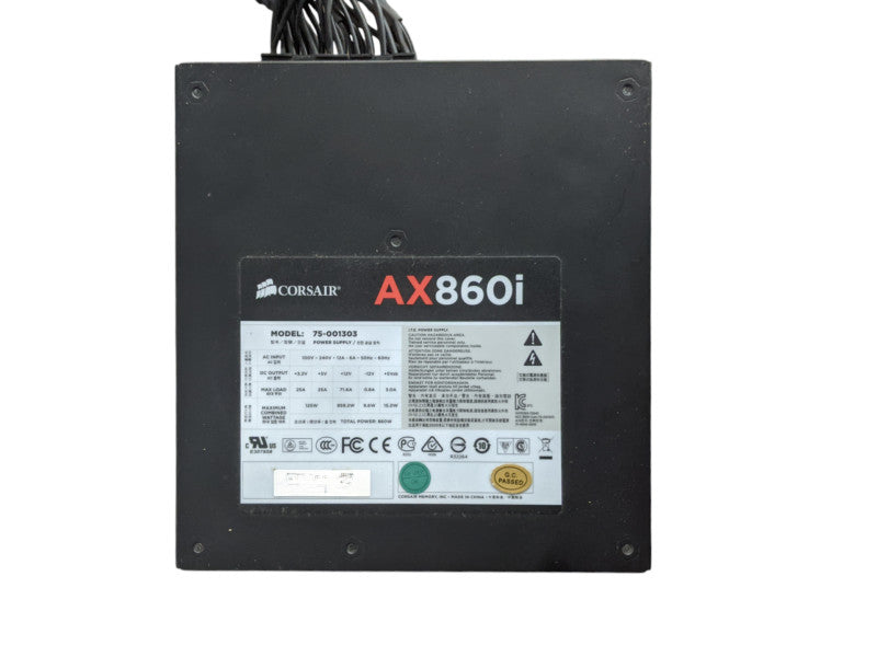 Corsair AX860i 860w Desktop Power Supply | 75-001303