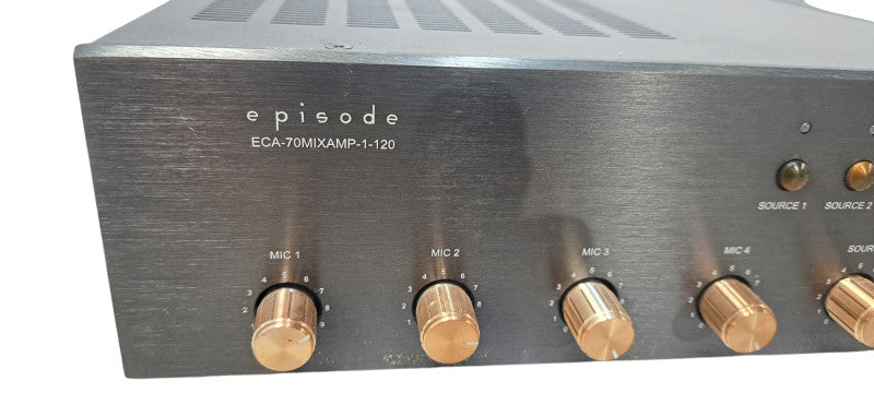 Episode Commercial Amplifier-Mixer ECA-70MIXAMP-1-120