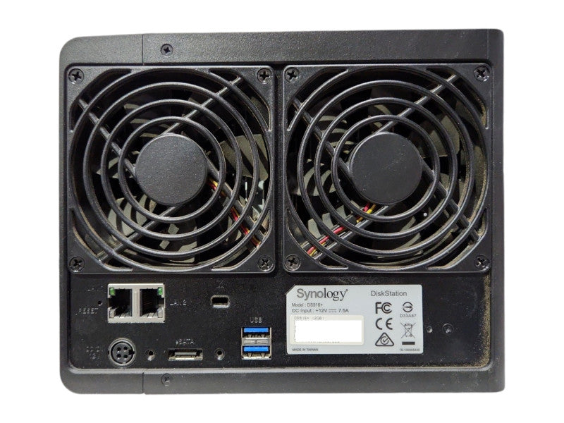 Synology DS916+ DiskStation 4-Bay w/ 4x 3TB HDDs, No PSU