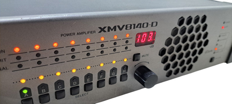 Yamaha XMV8140-D Commercial Stereo Power Amplifier