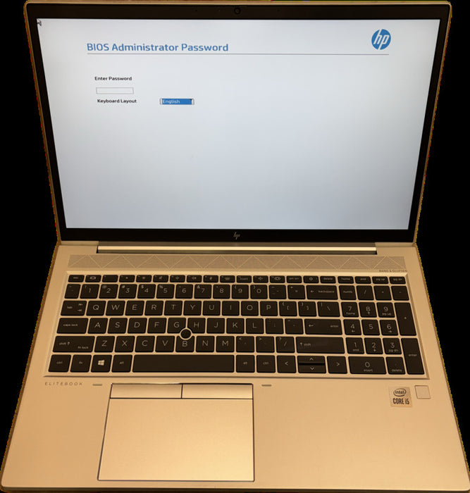 HP EliteBook 850 G7 Intel i5-10210 8GB RAM BIOS Locked For Parts/Repair READ! Q Lap200