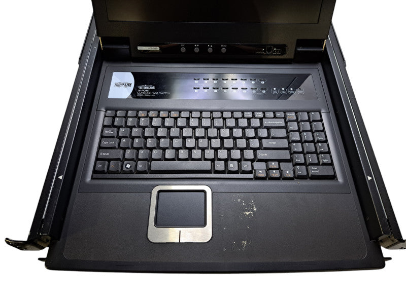 Tripp-Lite B020-016-17 17" 16-Port KVM Console Mouse/Keyboard Switch *READ*