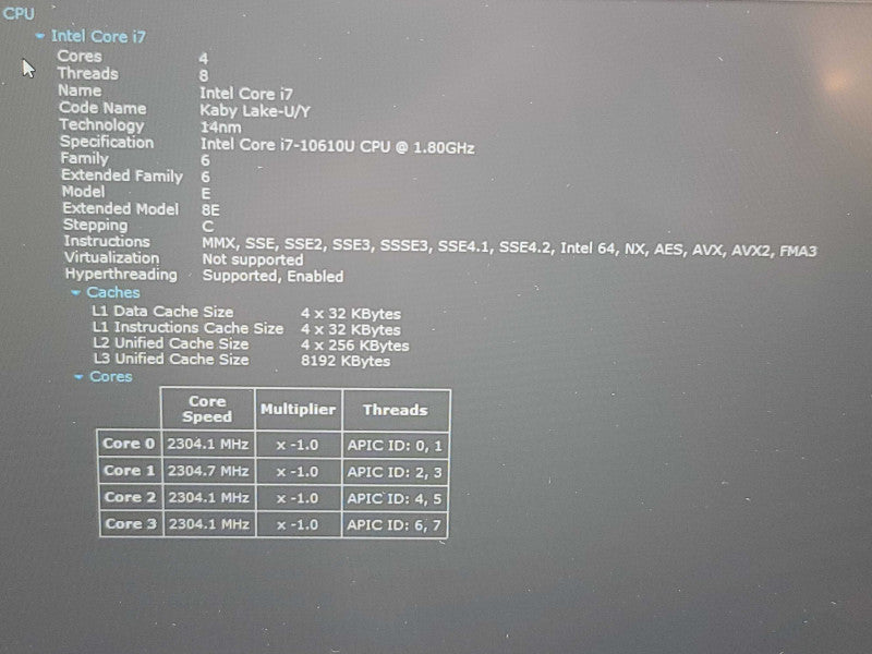 Lenovo ThinkPad T15| i7-10610U| 32GB DDR4| 512GB SSD  β Lap200