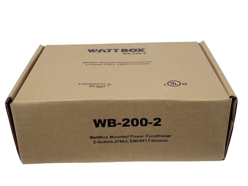 Open-Box Wattbox Model WB-200-2 200 Series Power Conditioner  Q_