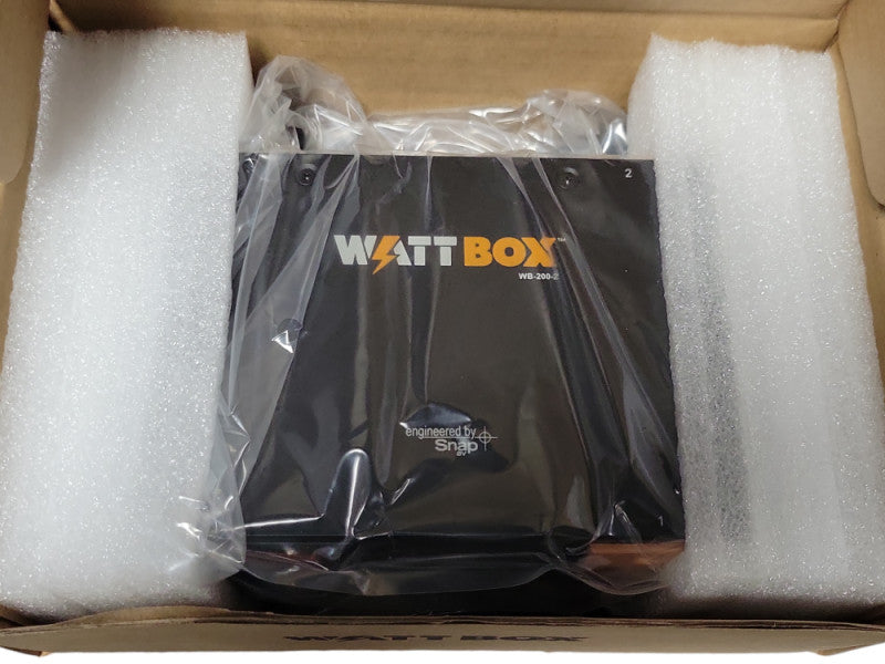 Open-Box Wattbox Model WB-200-2 200 Series Power Conditioner  Q_