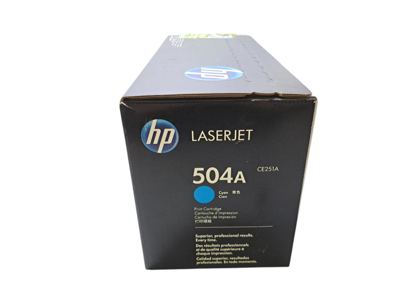 New Sealed | HP CE251A 504A Cyan Toner Cartridge  Q