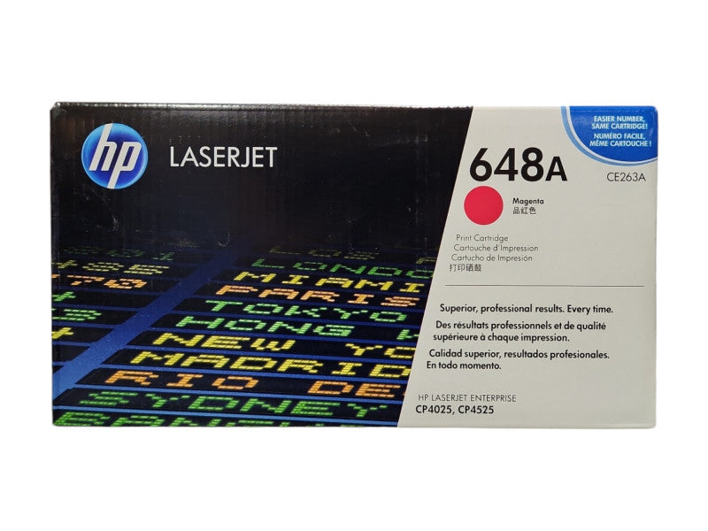 *NEW SEALED* Genuine HP LaserJet 648A CE263A Magenta Toner Cartridge Q