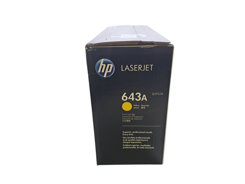 New | HP LaserJet 643A Q5952A Yellow Toner Printer Cartridge