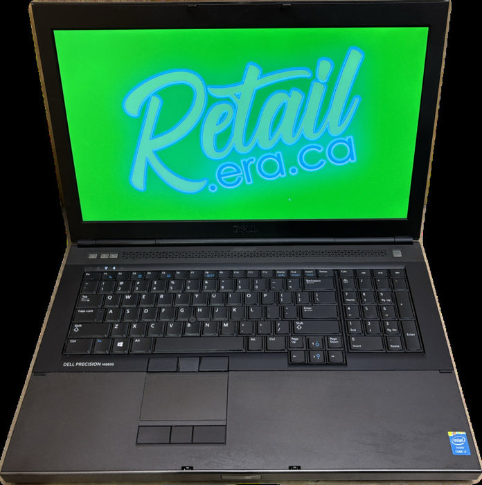 Dell Precision M6800 i7-4800MQ QUADRO K4100M 4GB GPU 32GB RAM 240GB SSD READ!  Lap200