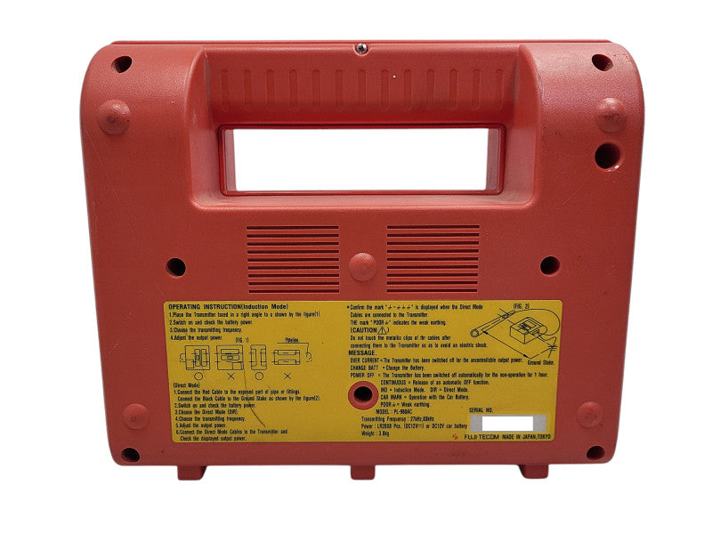 Fuji Tecom PL-960-AC Pipe & Cable Locator Transmitter READ $
