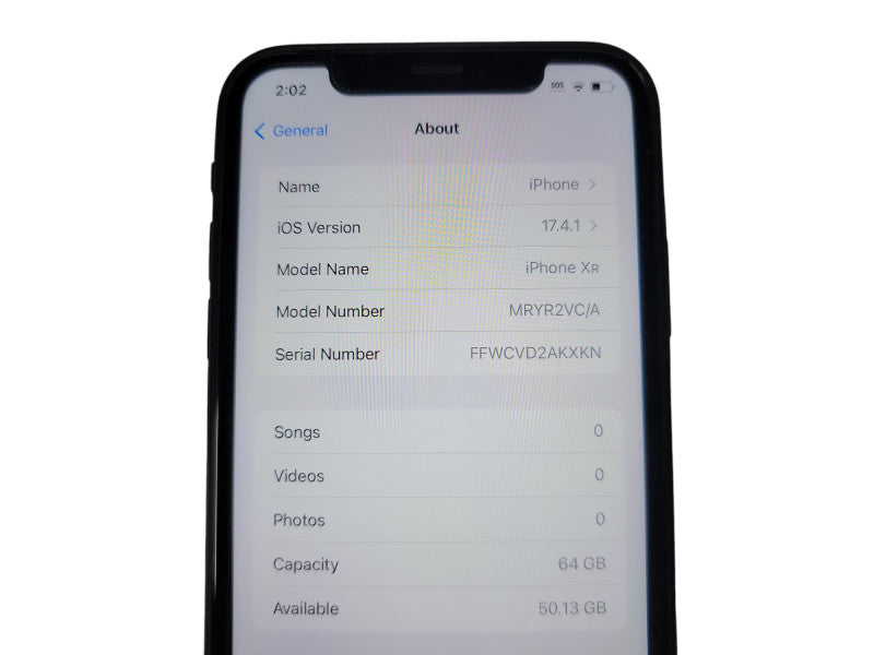 Apple iPhone XR - 64GB - Black (