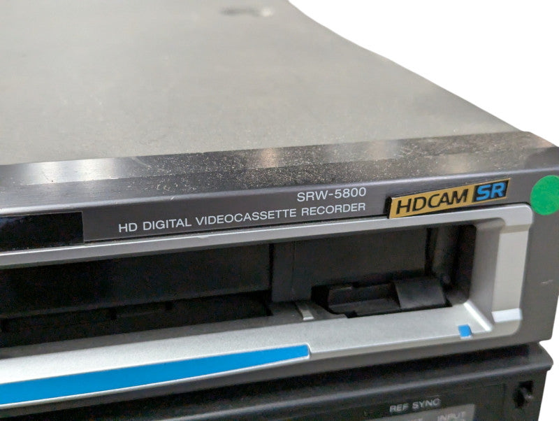 SONY SRW-5800 HD Digital VideoCasette Recorder HDCAM SR 12190  - -