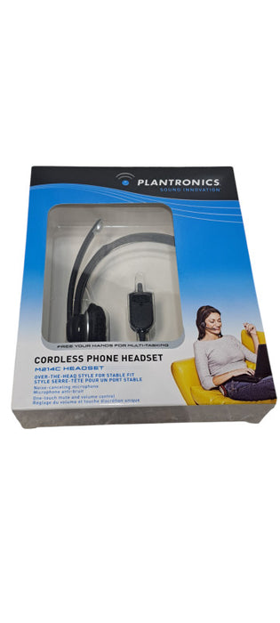 Brand New Plantronics M214C Cordless Phone Headset Noise Cancelling Mic