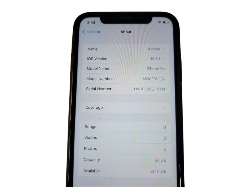 Apple iPhone XR - 64GB - Gray (