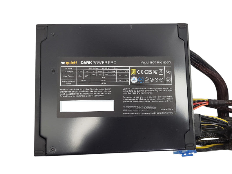 be quiet! Dark Power Pro 10 550W Modular PSU $