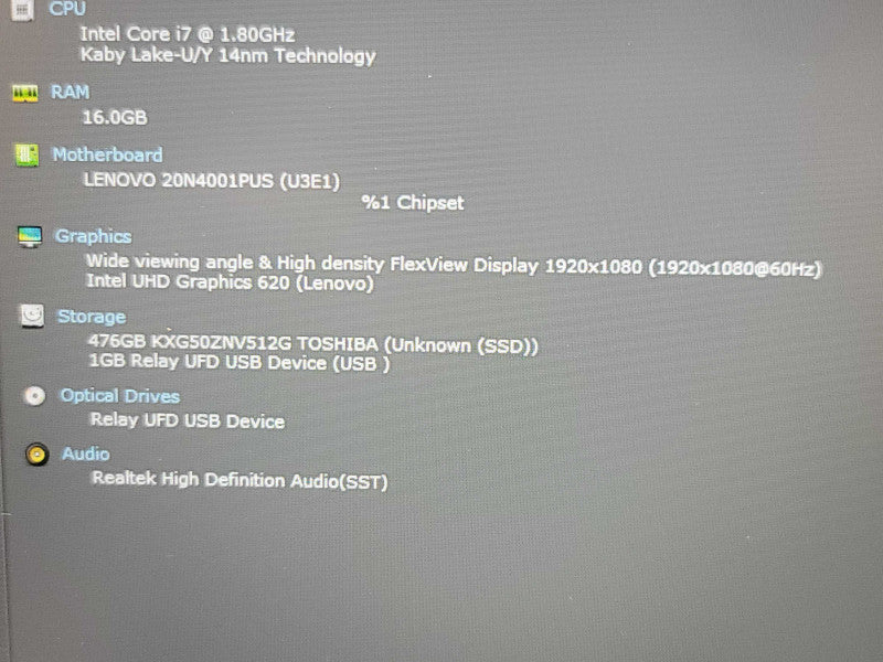 Lenovo ThinkPad T490| i7-8565U| 16GB DDR4| 512GB SSD  β Lap200