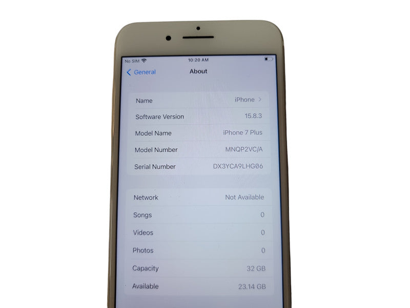 Apple iPhone 7 Plus - 32 GB - Rose Gold Q(