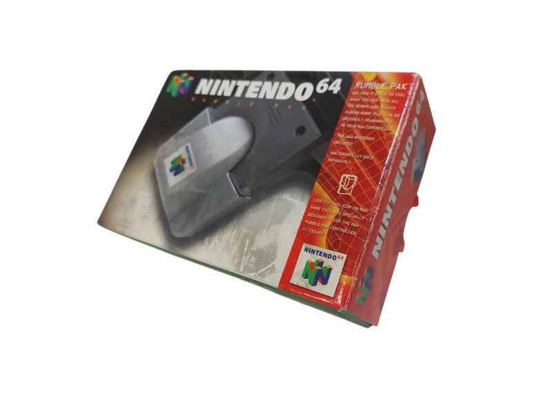 Nintendo 64 Rumble Pak Model: NUS-013 in Box with Manual Inserts  =