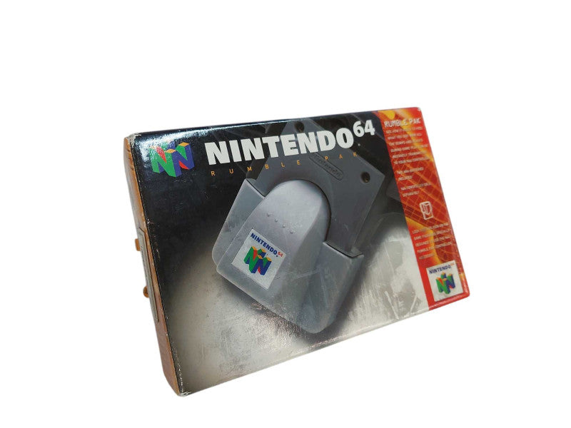 Nintendo 64 Rumble Pak Model: NUS-013 in Box with Manual Inserts  =