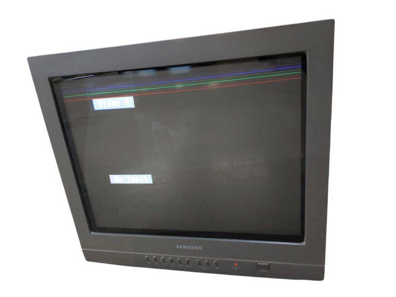 Samsung CCTV 21" CRT Flat Screen Security Monitor Model: SMC-210FN =