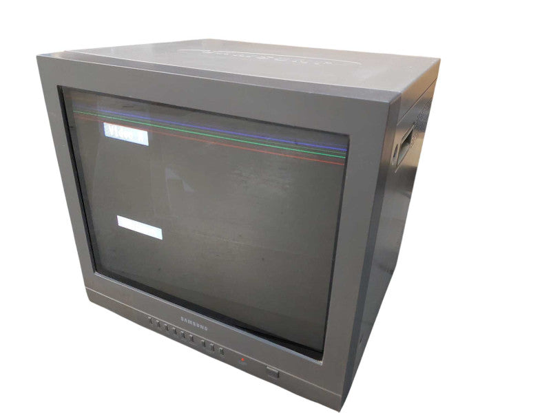 Samsung CCTV 21" CRT Flat Screen Security Monitor Model: SMC-210FN =