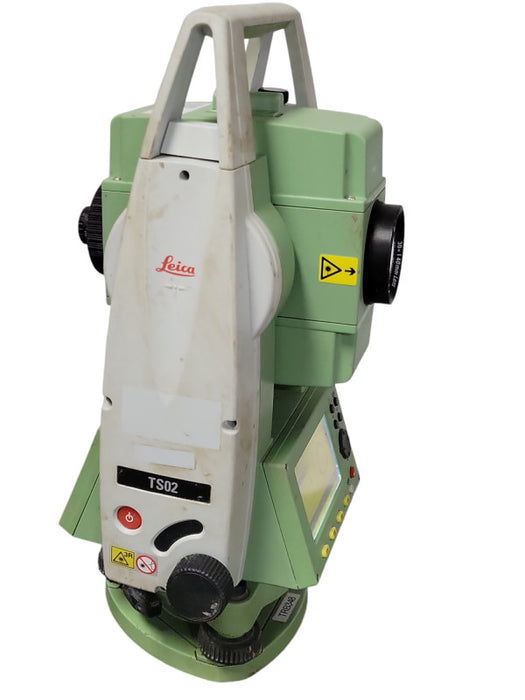 LEICA TS02 total station for surveying with Hard Case, READ _