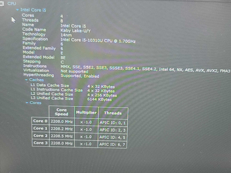 Lenovo ThinkPad T14 | i5-10310U | 32GB DDR4| 512GB SSD  β Lap200